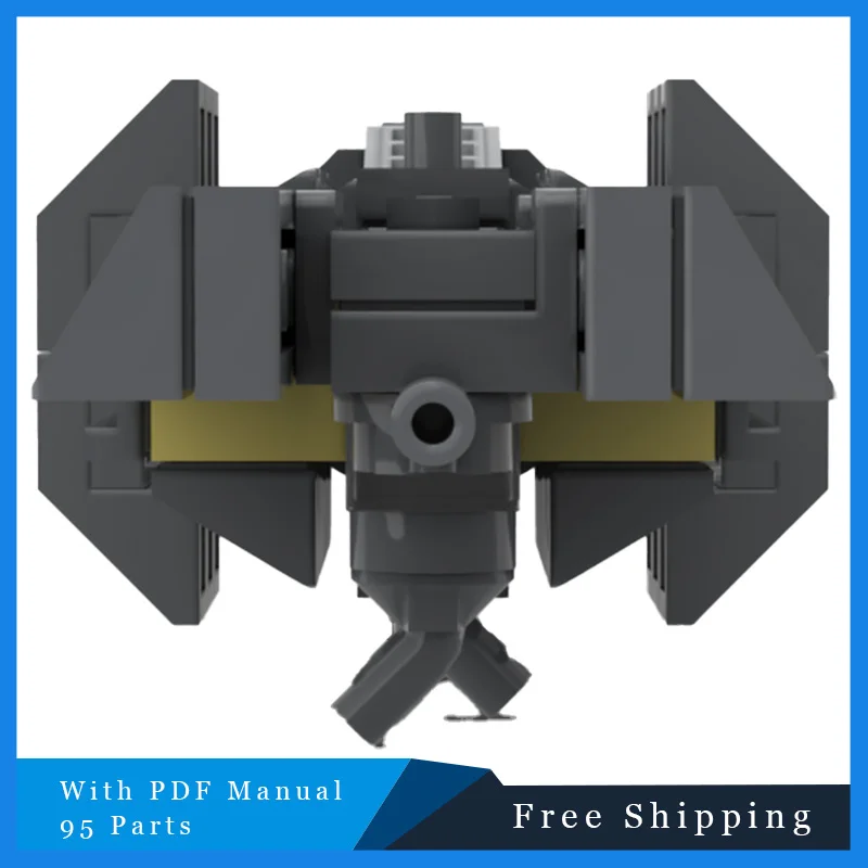 

95 Parts Star Battle Series Space Battle Patrol Block Model Creative MOC Bricks Assembly Toys Puzzle Birthday Gifts For Children