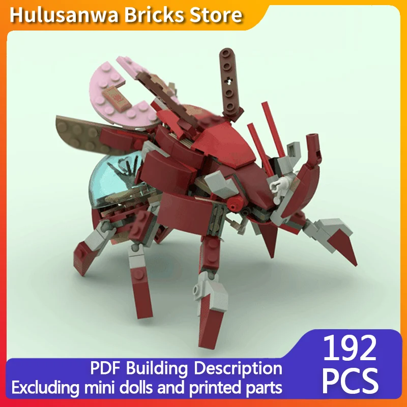 

Популярная аниме-модель MOC, строительные кирпичи, аниме Monster Mecha, модульные технологии, подарки, праздник, сборка, детские игрушки, костюм