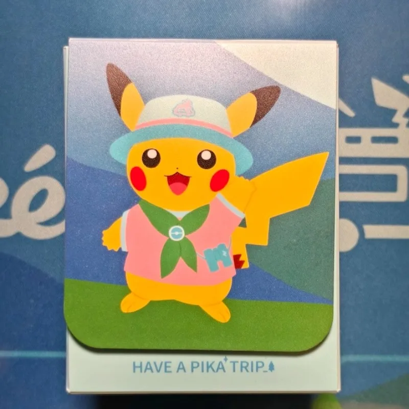100 % Original Pokemon ROAD TRIP Kartenetui Aufbewahrungsbox Pikachu Mimikyu Dragonite Battle Pad PTCG Sammelkarten Peripheriegerät