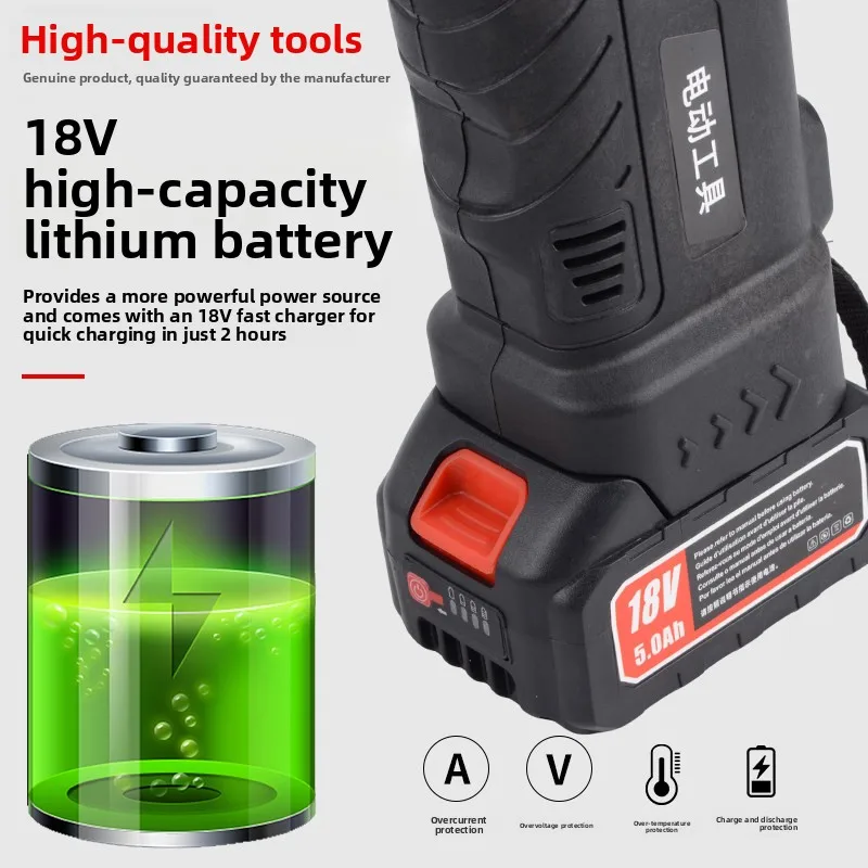 ES-1632B Lithium Hydraulic Pipe Crimping Tool, Electric Pipe Expander, Cutter & Sliding Clamp Set f Floor Heating System Repair
