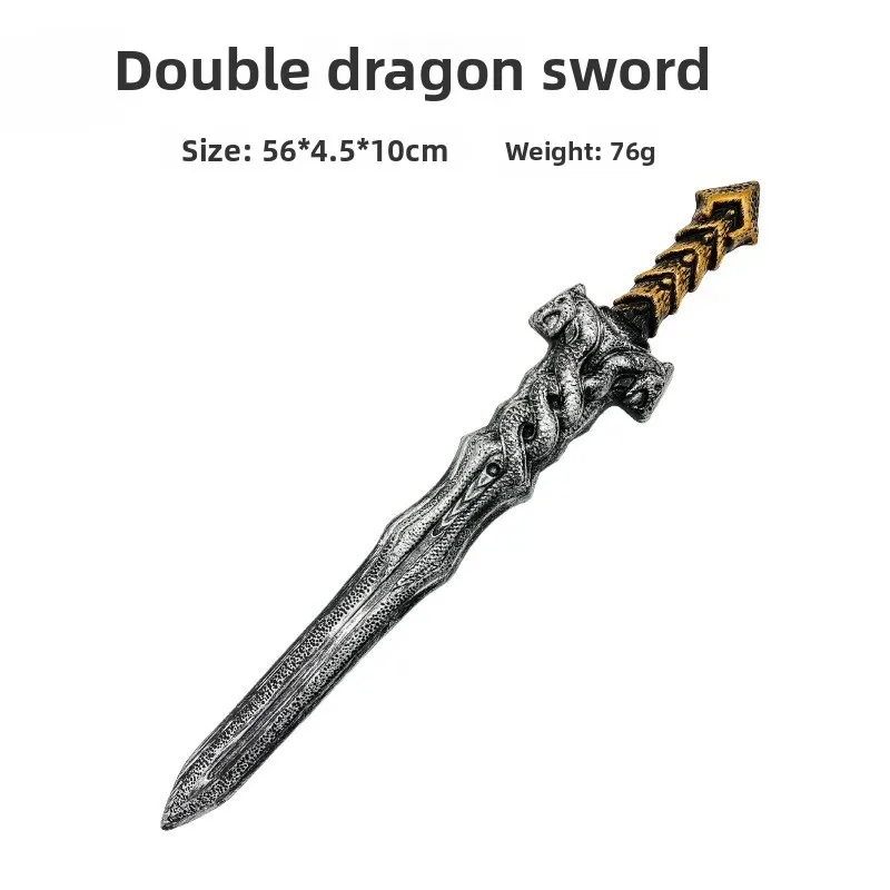 59 سنتيمتر/23.23in بولي Toy لعبة سيف ساموراي تأثيري نموذج الدعائم كاتانا هالوين لوازم الحفلات لعبة الأجهزة الطرفية تحصيل هدية عيد ميلاد