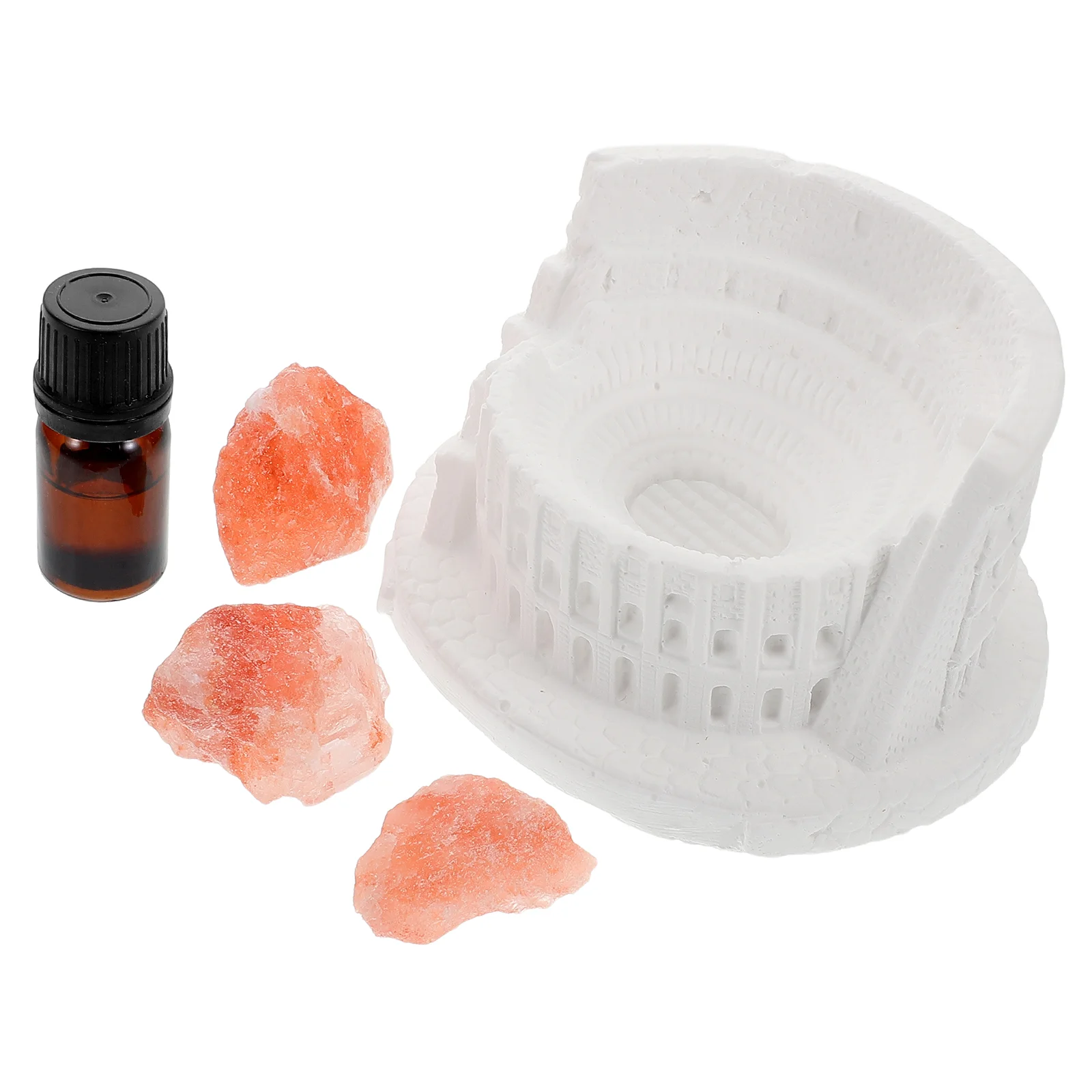 Dyfuzor do aromaterapii Kamień Sól Skała Biżuteria Dyfuzory Tablet Wisiorek Kryształ samochodowy