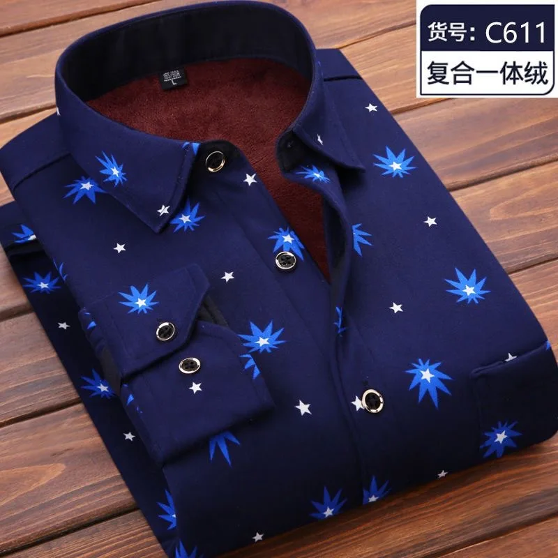 Camisa de manga larga a cuadros para hombre, ropa informal holgada, cómoda y cálida, a la moda, para otoño e invierno, novedad de 2023, M-5XL