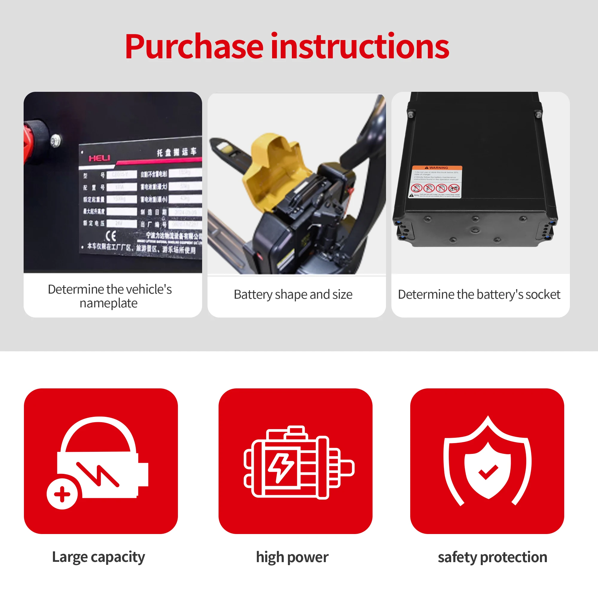 Picture 6: 24V 20Ah LiFePO4 Battery for Linde MT12 MT15 B/C Still ECH12 Electric Pallet Truck