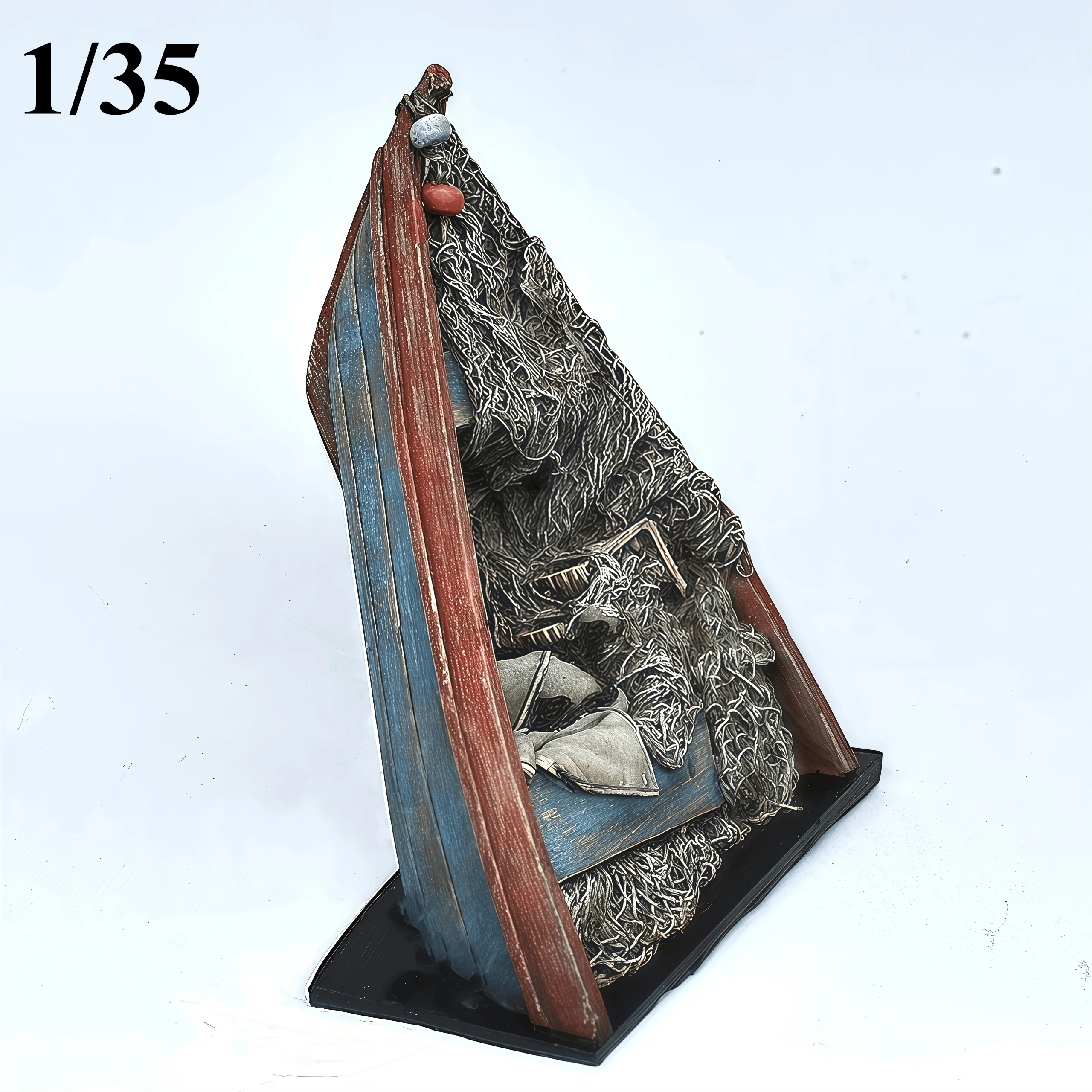

Модель из литой смолы 1/35, производство моделей сцены, лук 55 мм Gk, неокрашенная модель