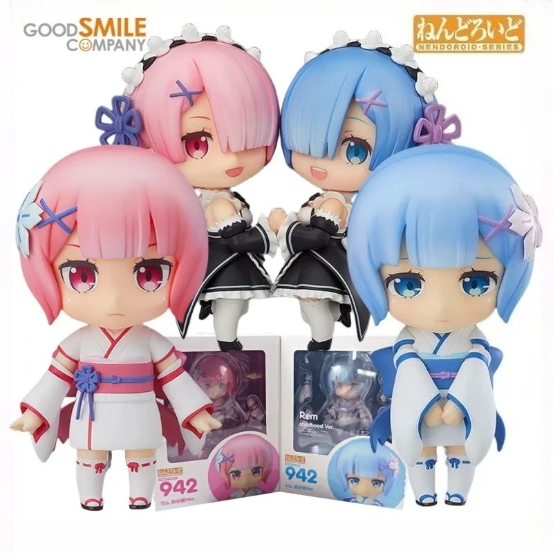 

GSC Original Nendoroid Series: Re:ZERO Ram & Rem Baby Ver. – Anime Action Figure, Collectible Model