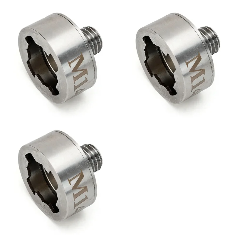 

Адаптер AT21-3X Upgrade M14-X Lock для алмазных коронок и отрезных дисков для угловых шлифовальных машин, простой в установке