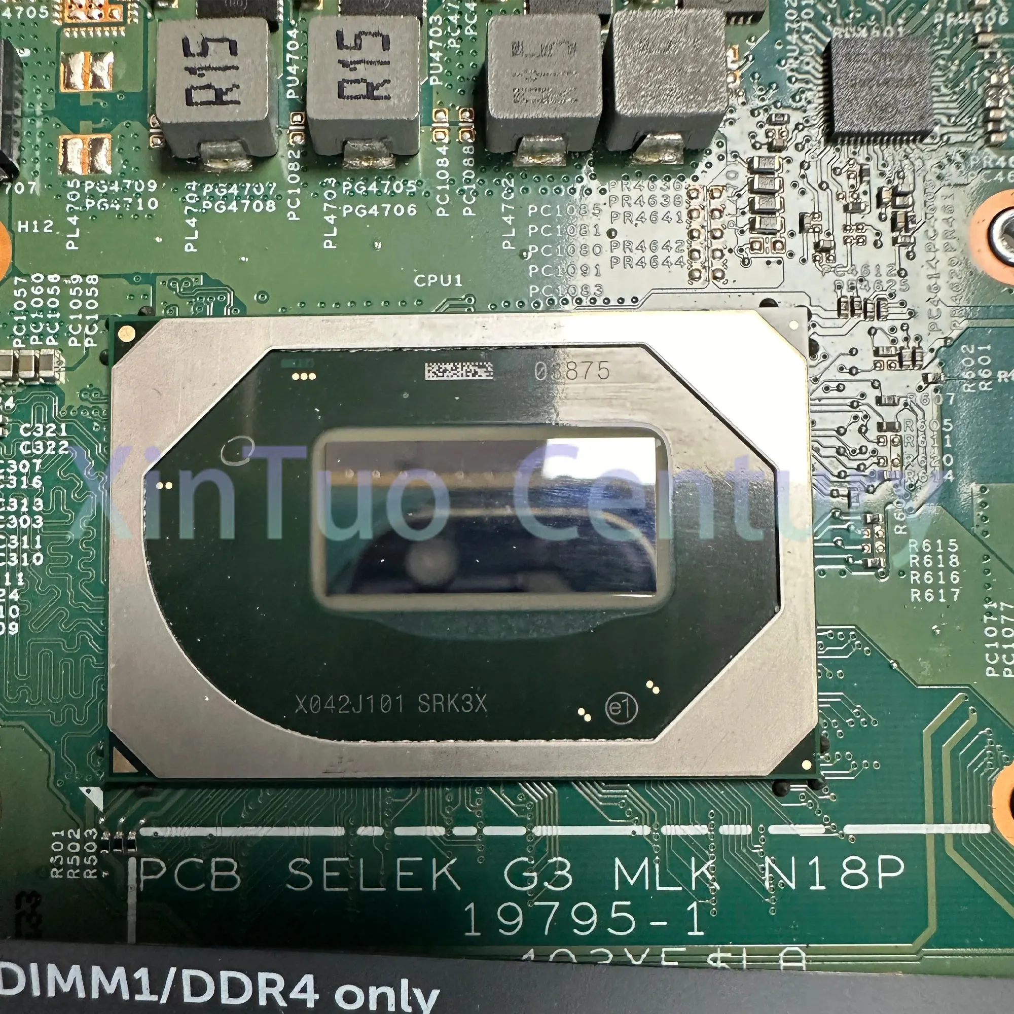 Imagem -04 - Laptop Motherboard para Dell Cpu Mainboard Gtx1650 Gpu 100 de Trabalho Testado 197951 g3 3500 g5 5500 I5-10300h I7-10750h