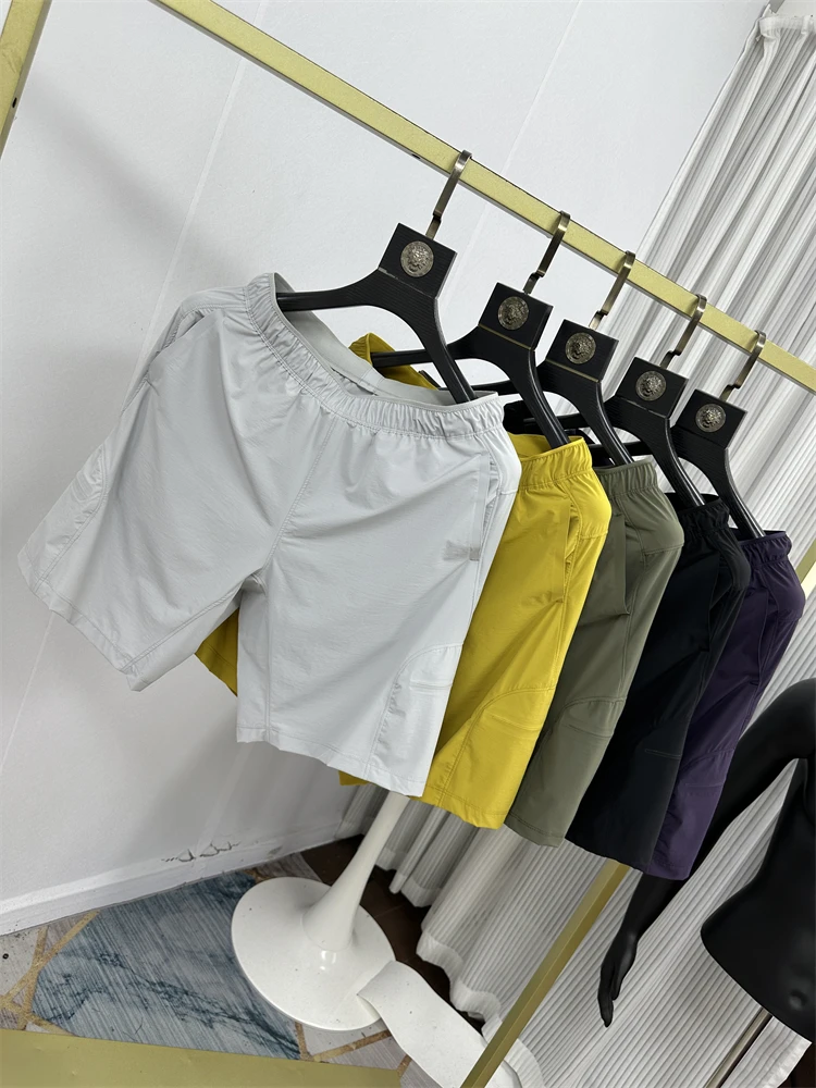 

Qui Dry Outdoor Leisure Sports orts Slim Fit Breathable Lightweight Summer New Sle Couples Five-Quarter Length Pants