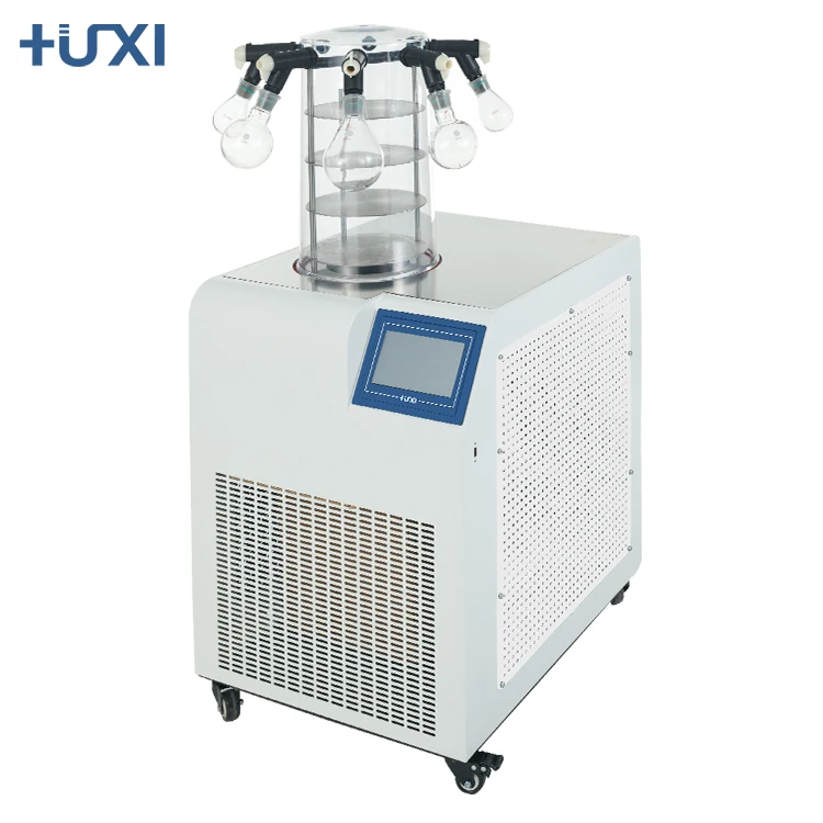 Freeze Dryer -60C Vertical 0.12m2 Automatic Chemical Lab Research Vacuum Freeze Dryer