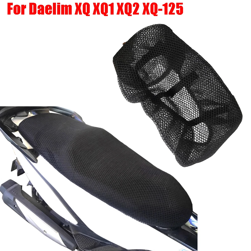 

Motorcycle 3D Breathable Sunscreen Mesh Protecting Cushion Seat Cover For Daelim XQ XQ1 XQ2 XQ-125 XQ1-125 XQ-250 Seat Cover