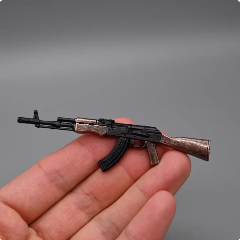 1/12 Soldier Toy P90 AK47 M4 M4A1 MP5 M762 Shotgun DIY Accessories Model Fit 6'' Action Figure Body In Stock view 3