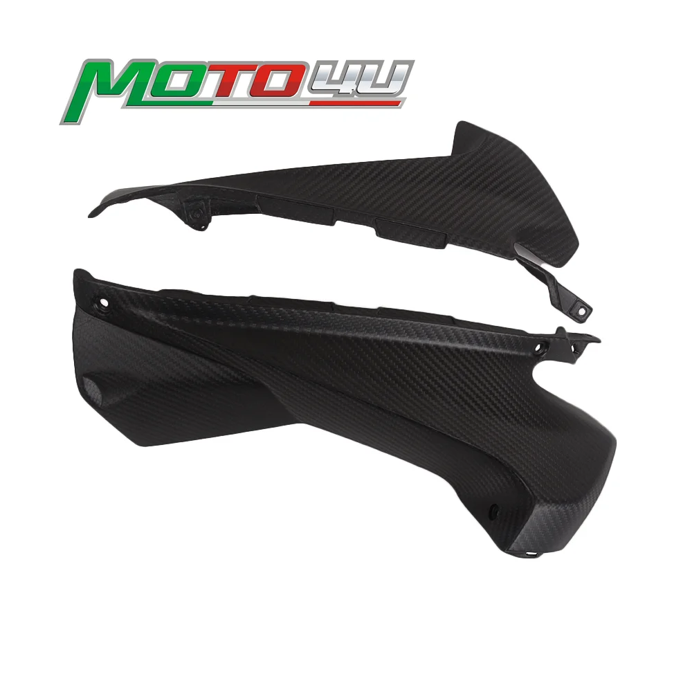 For Aprilia RSV4 09-14 / Tuono V4 100% Carbon Fiber Upper Front Dash Air Intake Trim Panel Fairing Cowl Motorcycle Modification