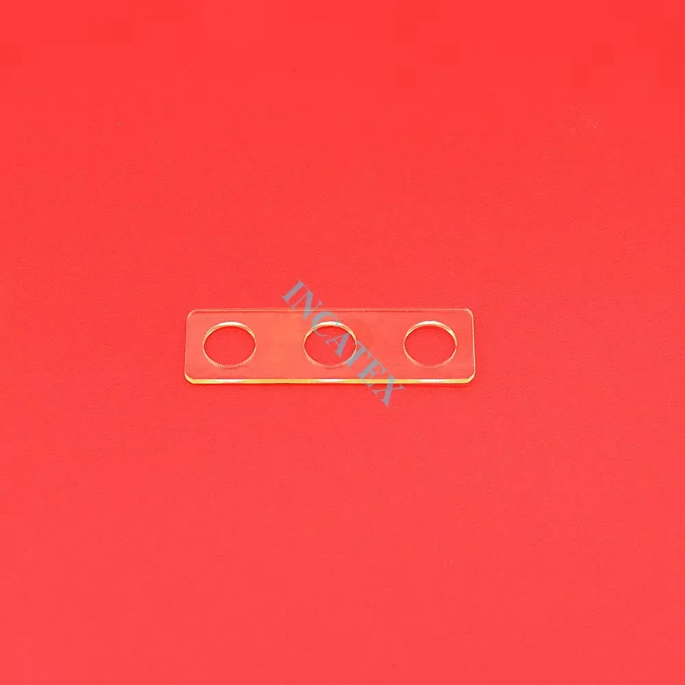 

50 Pcs SWF Sunstar Embroidery Machine Spare Parts Genuine Presser Foot Adjusting Rubber 3 Holes Thickness 1mm