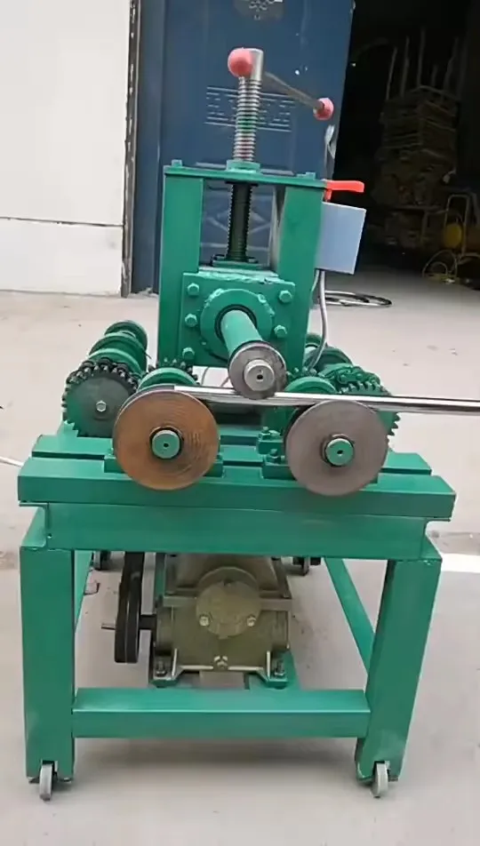HHW-G76 Multi-functional Electric Roll Bending Pipe Machine For Round And Square Tubes
