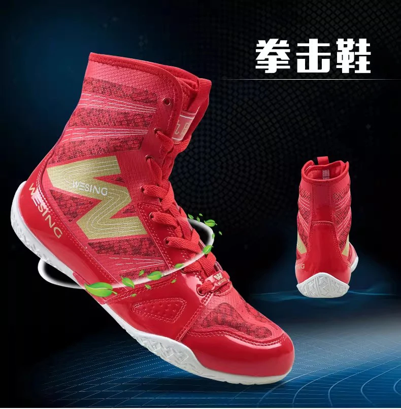 Hot Sale Unisex Breathable Professional Power Lightweight Fitness Wrestling Shoes Boxing Training Shoes Fighting Shoes Very Good