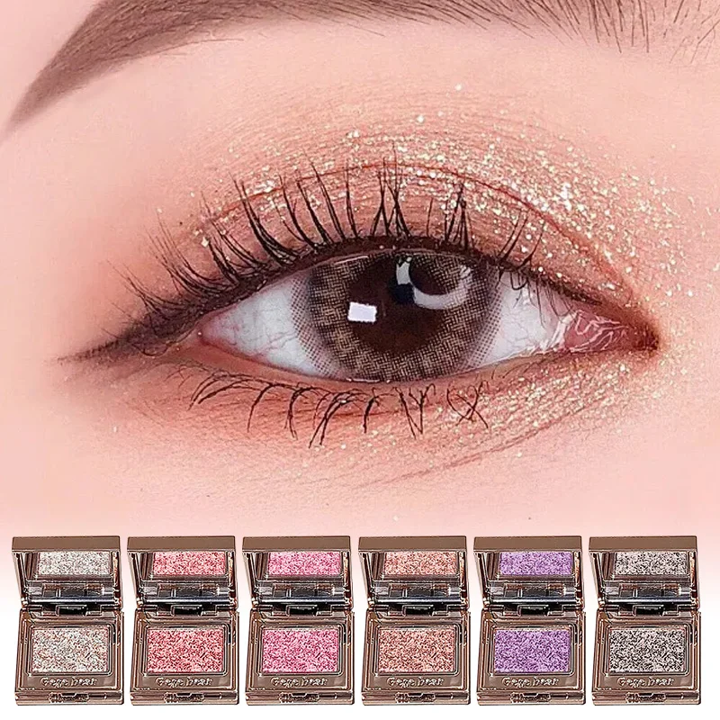 ظلال عيون Gege Bear أحادية اللون، عرض ألوان ناعمة وطبيعية، ظلال عيون رفيعة ونقية، سهلة الانتشار، تطبيق المكياج الطبيعي #2