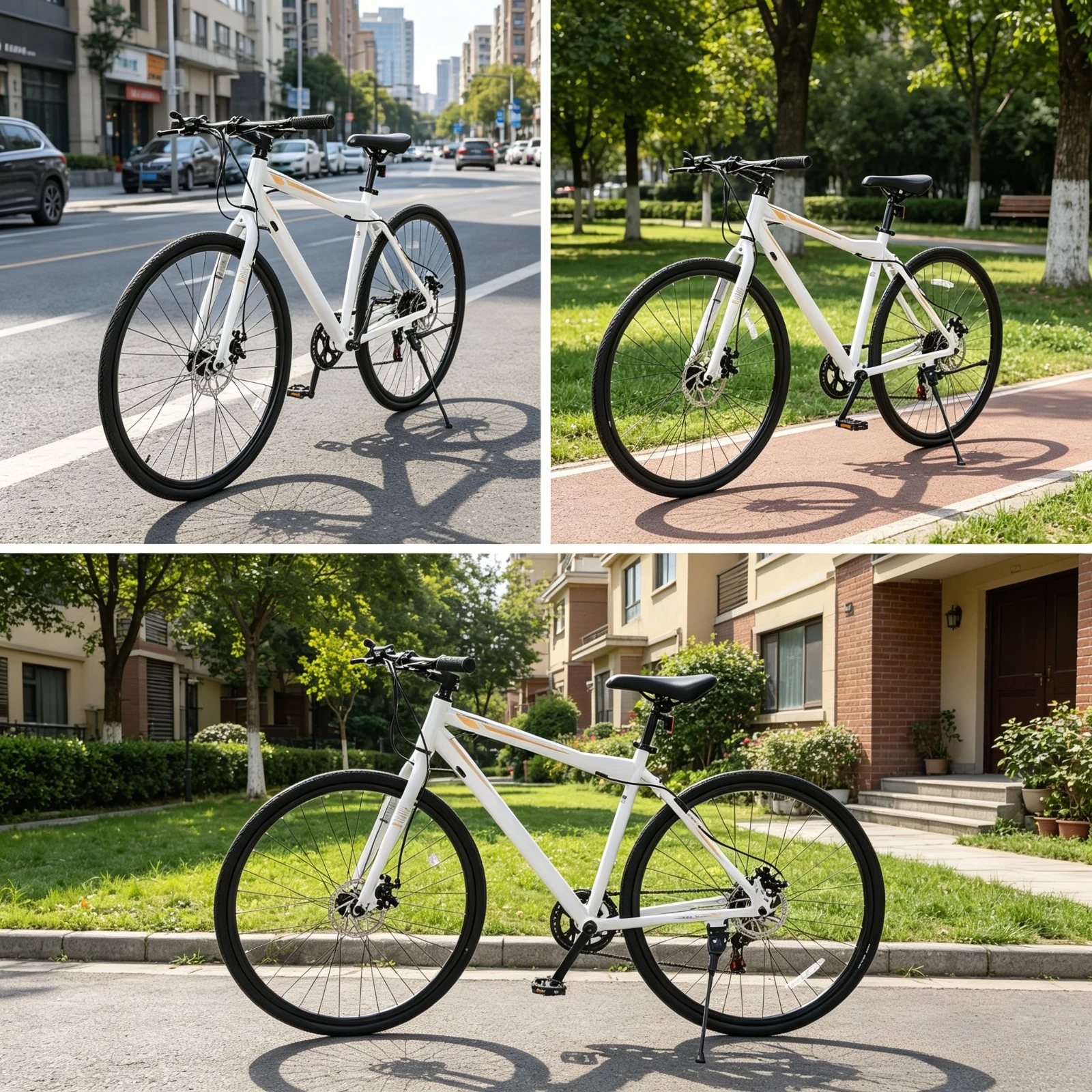 

Гибридный велосипед, легкий велосипед с алюминиевой рамой, гибридный велосипед с колесами 700c для мужчин и женщин, городской велосипед для взрослых с низкой рамой, городской велосипед для поездок на работу.