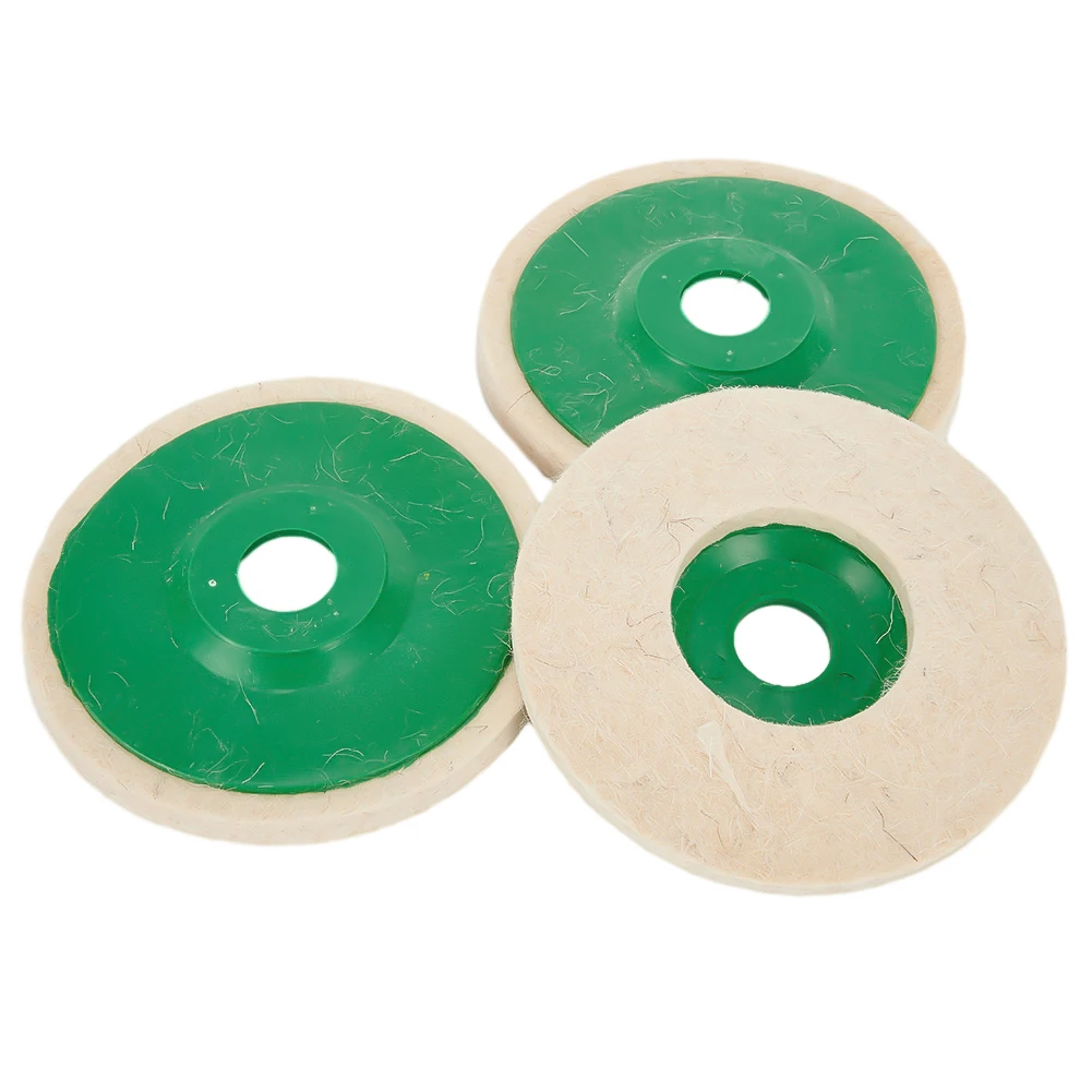 5inch 125mm Wool Polishing Wheel Buffing Pads Angle Grinder Wheel Felt Polishing Pad Disc For Metal Marble Glass Ceramics