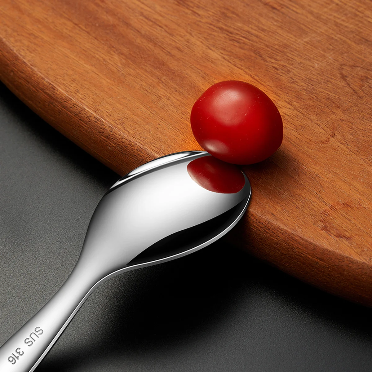 WORTHBUY 316 Stainless Steel Cutlery Set With Plastic Storage Box Portable Cute Mini Spoon Fork For Children Kitchen Tableware