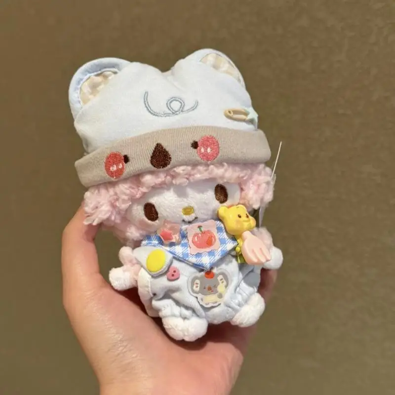 Sanrio – porte-clés poupées de Piano doux, costume Koala Kawaii, petit agneau, jouets en peluche, pendentif, sac à dos pour filles, décoration, cadeaux d'anniversaire