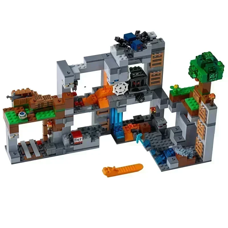 

725pcs Compatible 21147 The Bedrock Adventures Building Blocks Toys for Children Birthday Gift