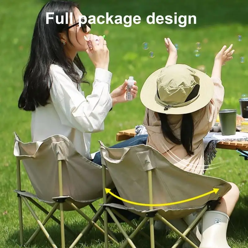 Portable Folding Camping Chair Lightweight Tourist Chairs Aluminum Metal Frame Fishing Chair Backpacking Chair Outdoor Furniture