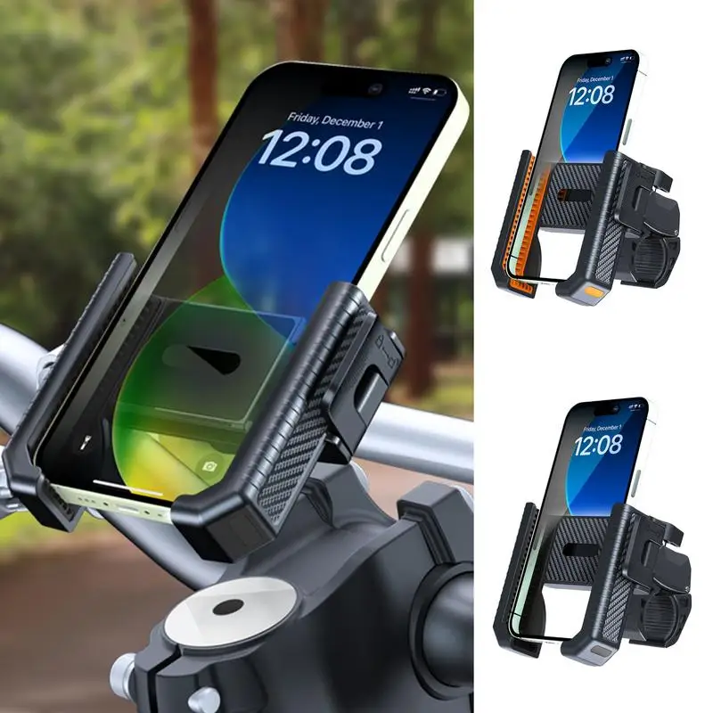 

1Pcs Universel Motorcycle Phone Handlebar Mobilephone Support Aluminum Alloy 360 Rotation for Road Bicycle Mount Accessories