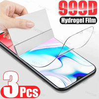 3PCS Full Hydrogel Film For Cubot Note 20 R15 R19 P20 P30 P40 P50 C15 C20 C30 King Kong 5 Pro X30 X19 S Screen Protector Film