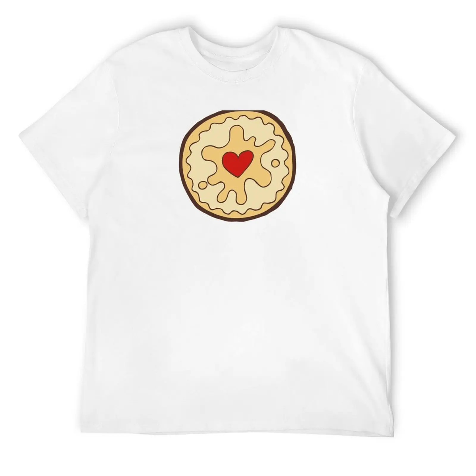 

Jammy Dodger British Biscuit T-Shirt customs quick-drying mens graphic t-shirts big and tall