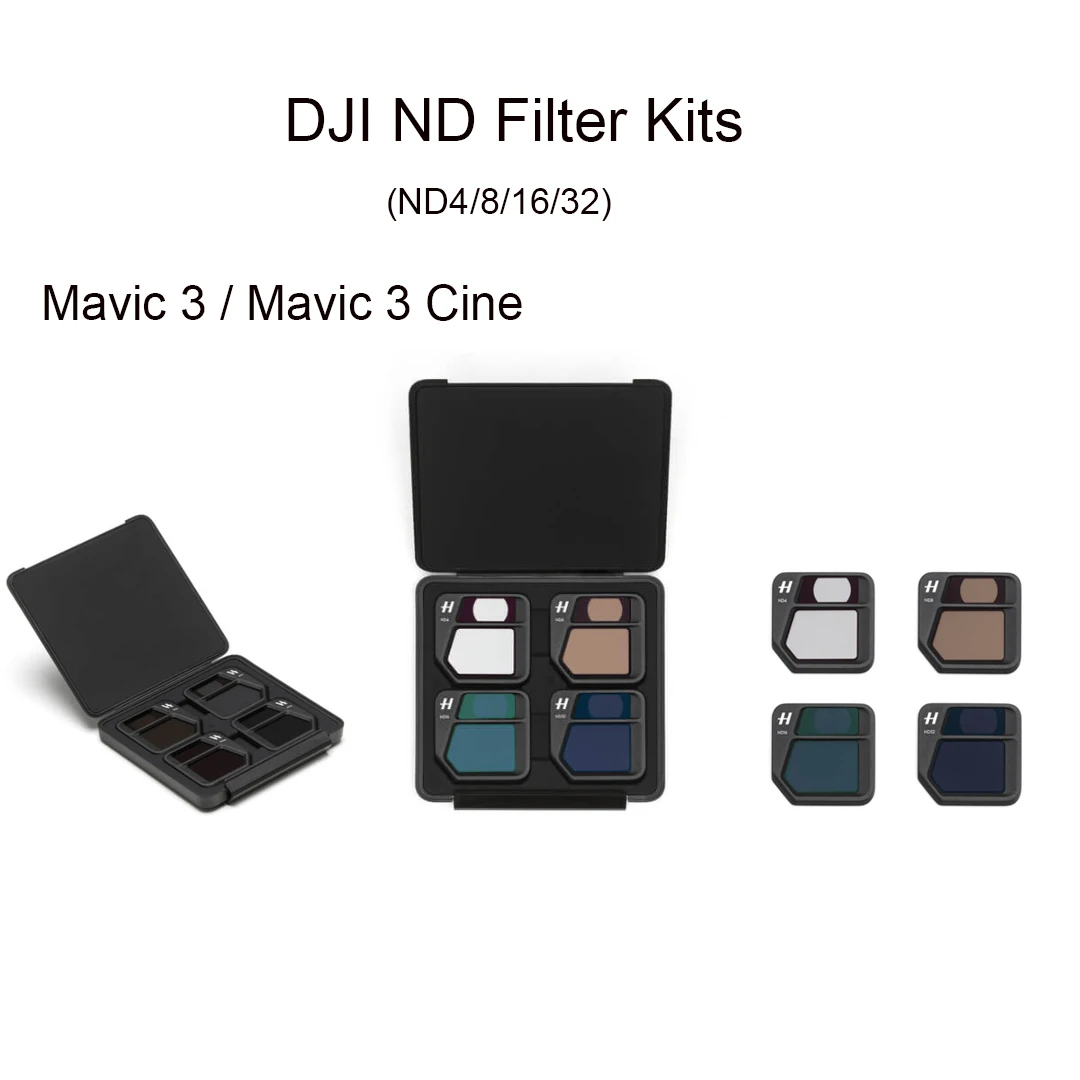 Original New For DJI Mavic 3 & Mavic3 Cine ND Filter Kits ND4/8/16/32 Filter with DJI Drone Spare Parts