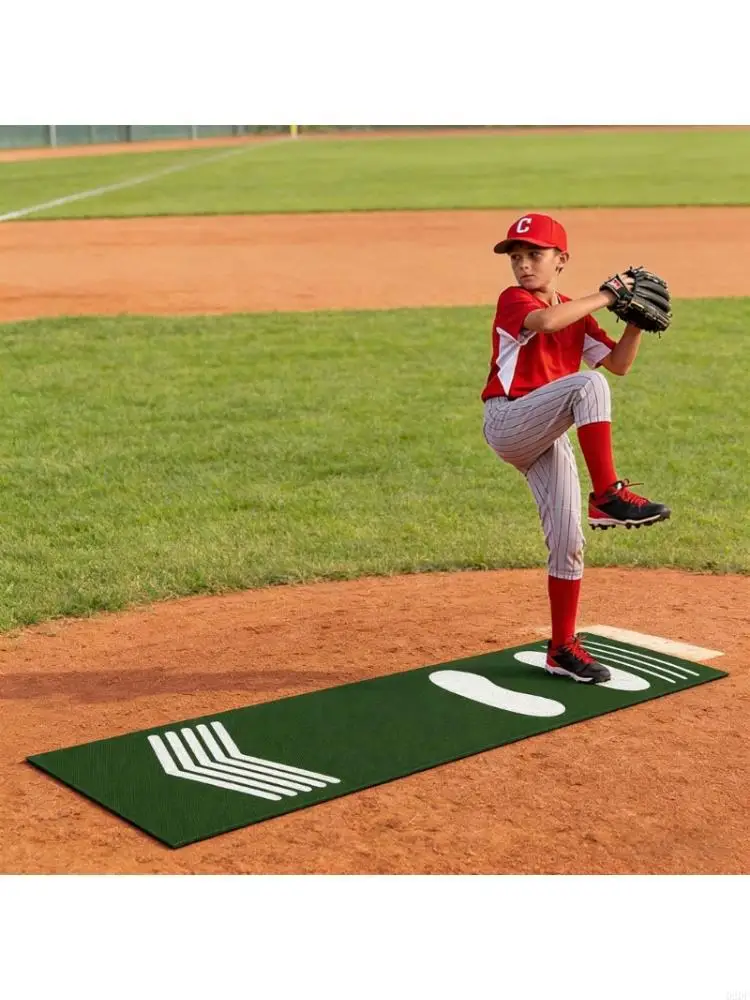 

Spacious Baseball Pitching Mat Designed For Balanced Stance And Consistent Results