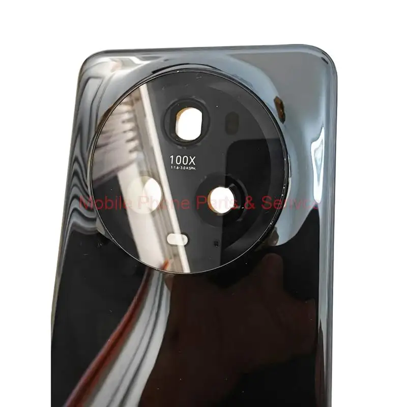For Honor Magic5 Magic 5 Back Glass Lid Housing Door Rear Battery Cover Chassis With Camera Lens Sticker Repair Parts
