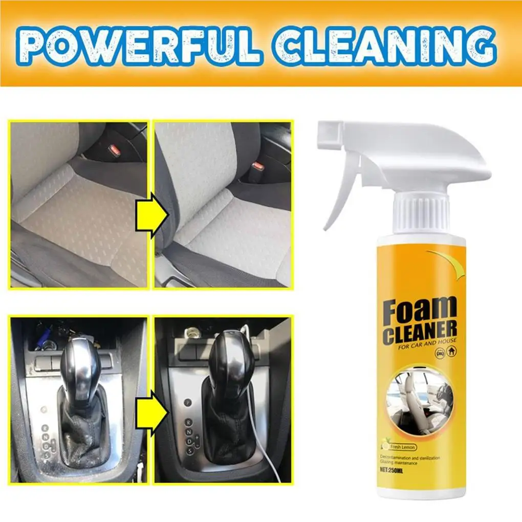 

Car Interior Dashboard Cleaning Agent Sofa Washing Foam 250ml Accessories