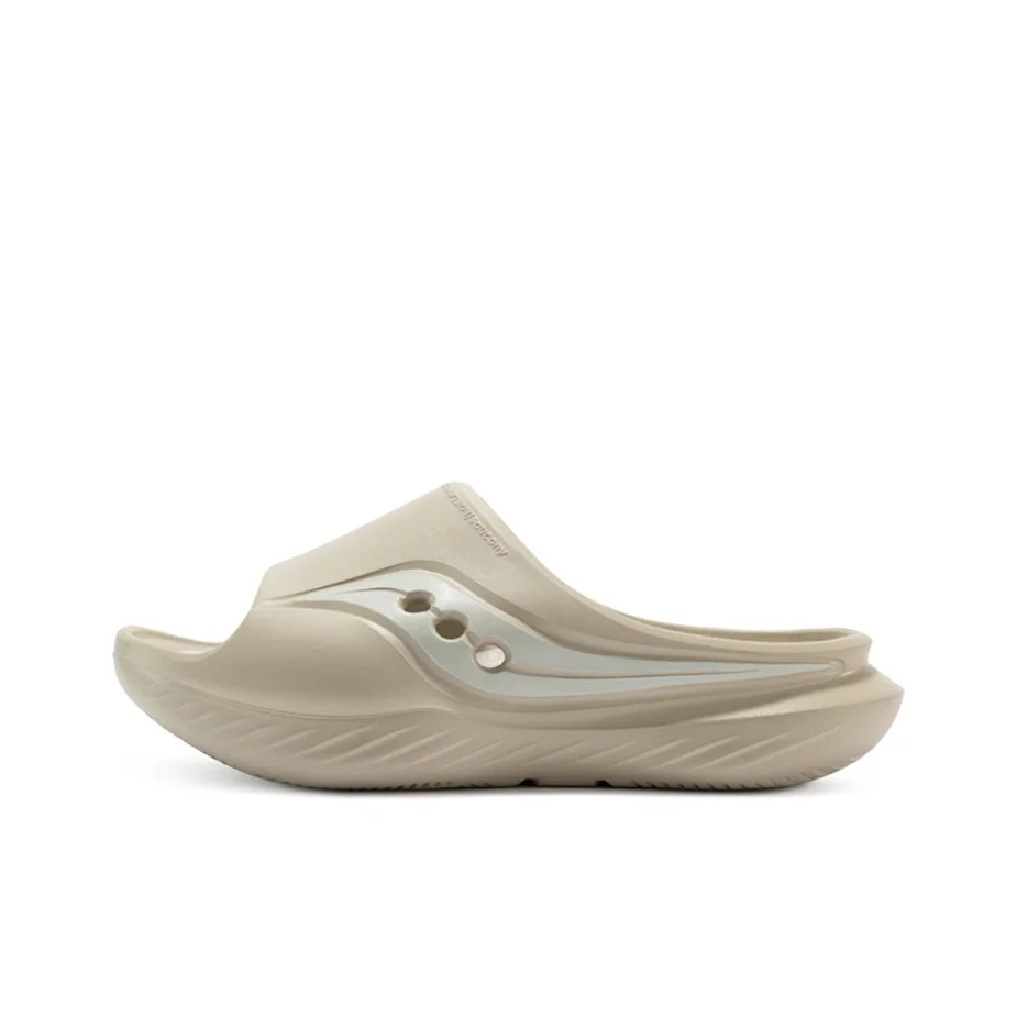 Saucony Cradle Slip Resistant Abrasion Resistant Casual Slippers Unisex Beige S28901-1
