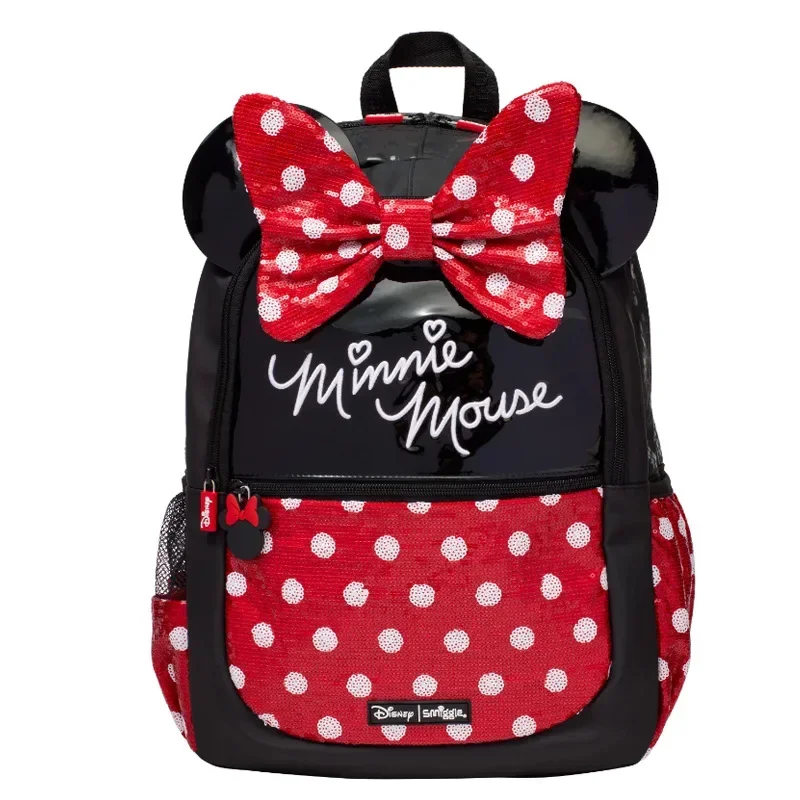 Nowy oryginalny Disney Australia Smiggle Minnie tornister szkolne artykuły papiernicze piórnik studencki torba na drugie śniadanie plecak szkolny