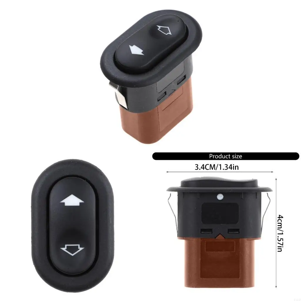 F1CF Vehicle Electric Power Control Window Height Adjuster Glass Push Button Elevator Regulator 93BG14529AA Smooth Operation