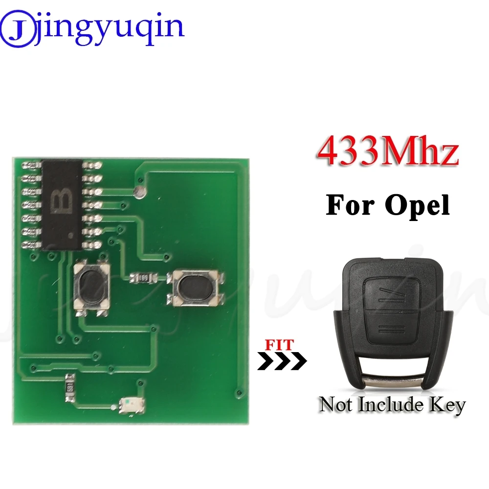 jingyuqin 2 Buttons Car Remote Key Circuit Board 434Mhz For Opel Zafira Astra g a Fod 93176615 BOSCH TS ASTRA System Only PCB