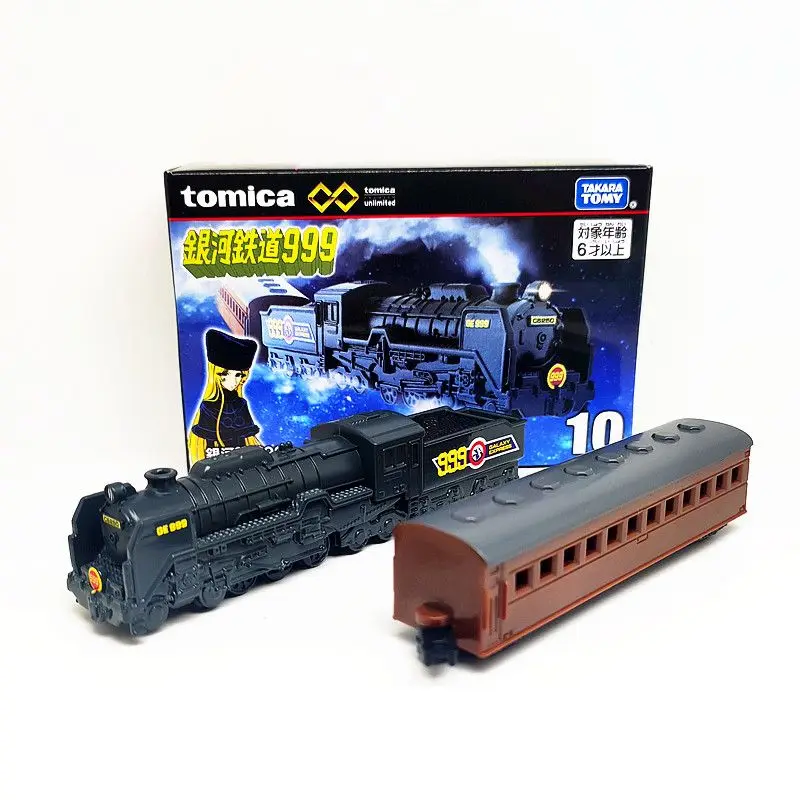 

Takara Tomy Tomica Cartoon Character TPU-10 Railway Trains Simulation Alloy Car Model Toy Children's Birthday Ornaments Gifts