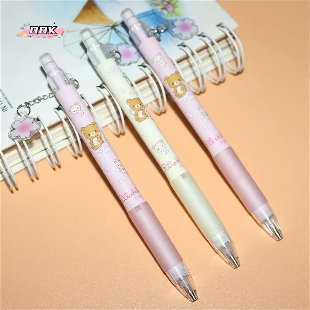 

Office Supplies Kawaii Cartoon Bear Writing Tool 0.5/0.7mm Movable Pencil Press Pen Mechanical Pencil Automatic Pencils