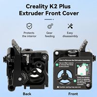 Creality K2 Plus Extruder Front Shell Kit Support 1.75mm Filament Extruded Front Cover For K2 Plus Combo 3D Printer Parts