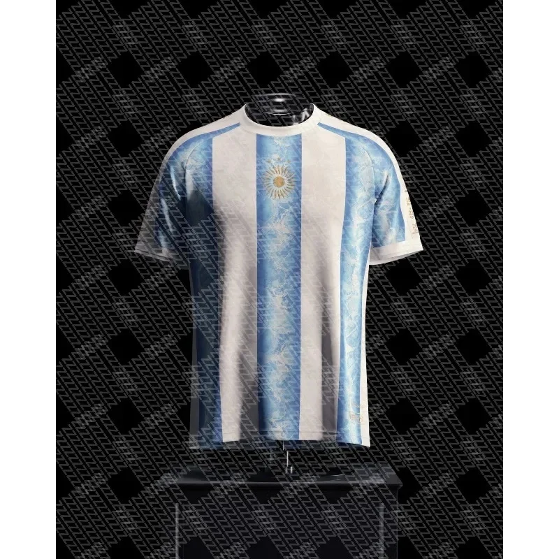 New 2026 Messi  Jersey Summer Leisure Football Men's Jersey Quick Drying Soccer Special Family Boys Fans Jerseys