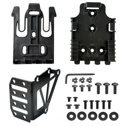 2Pcs Qls Quick Locking System Kit with Locking Fork and Receiver Plate Tourniquet Holder Gun Holster Drop Flex Adapter Holster