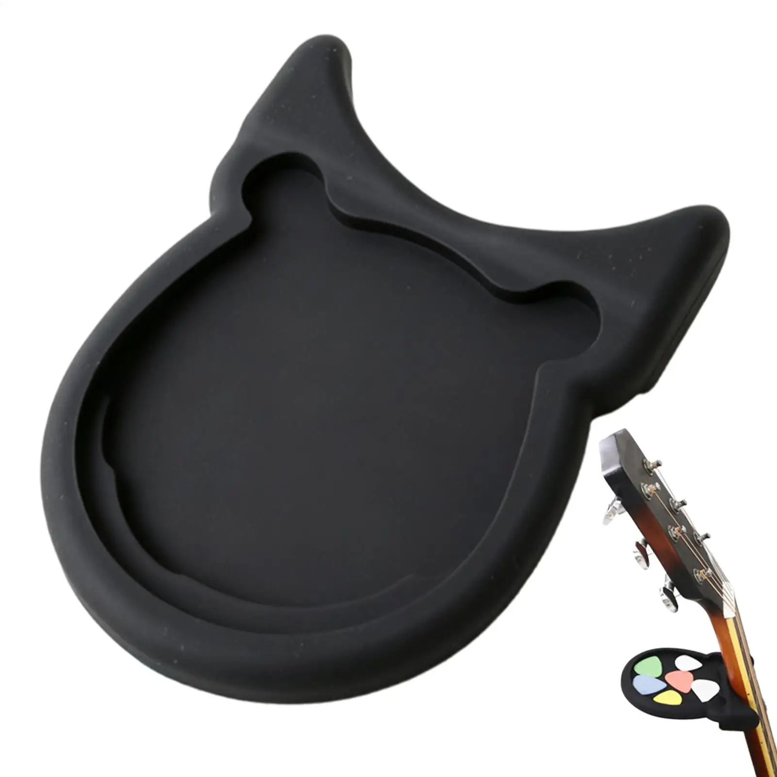 Electric Guitar Stand Silicone Soft Non-Slip Desktop Mount Cradle Table Edge Bass Guitar Stands For Studio Music Lessons