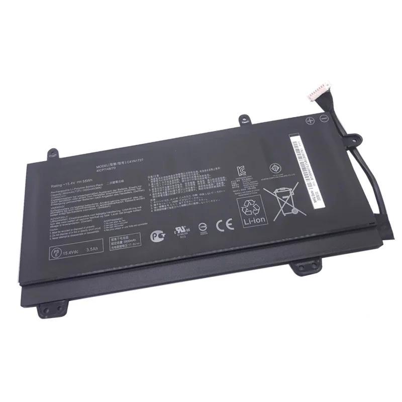 Imagem -03 - Lmdtk Nova C41n1727 Bateria do Portátil para Asus Rog Zephyrus Gm501 Gm501gm Gm501gs Gu501 Gu501gm 15.4v 55wh