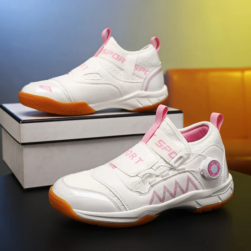 Neue Badminton-Schuhe für Jungen, leichte Tennisschuhe, Volleyball-Schuhe, Tischtennis-Schuhe für den Innenbereich, Sportschuhe, professionelle Trainingsschuhe – Detail 11