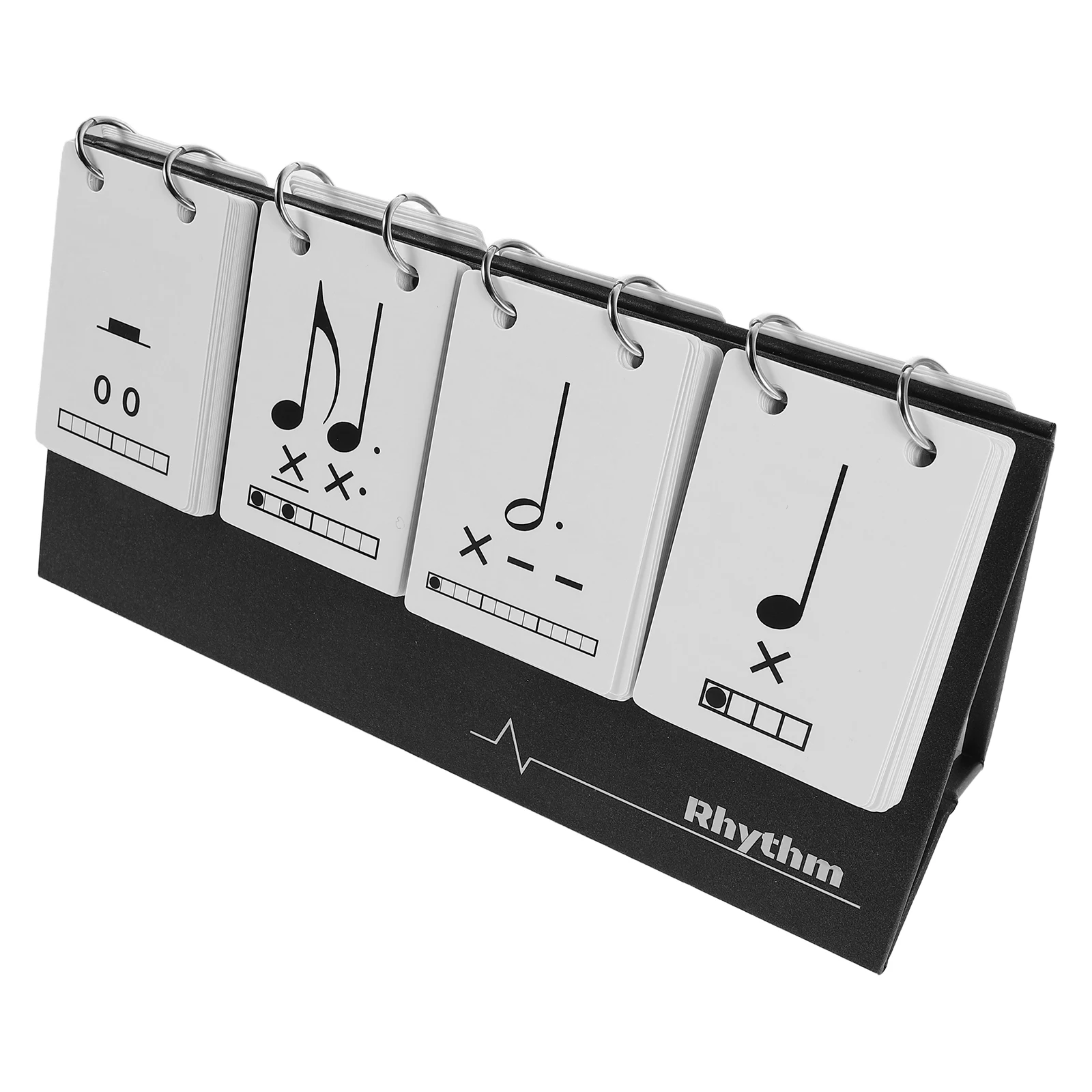

Music Teaching Props Rhythm Card Calendar Note Cards Practice Lesson Flashcards Suit Pocket for