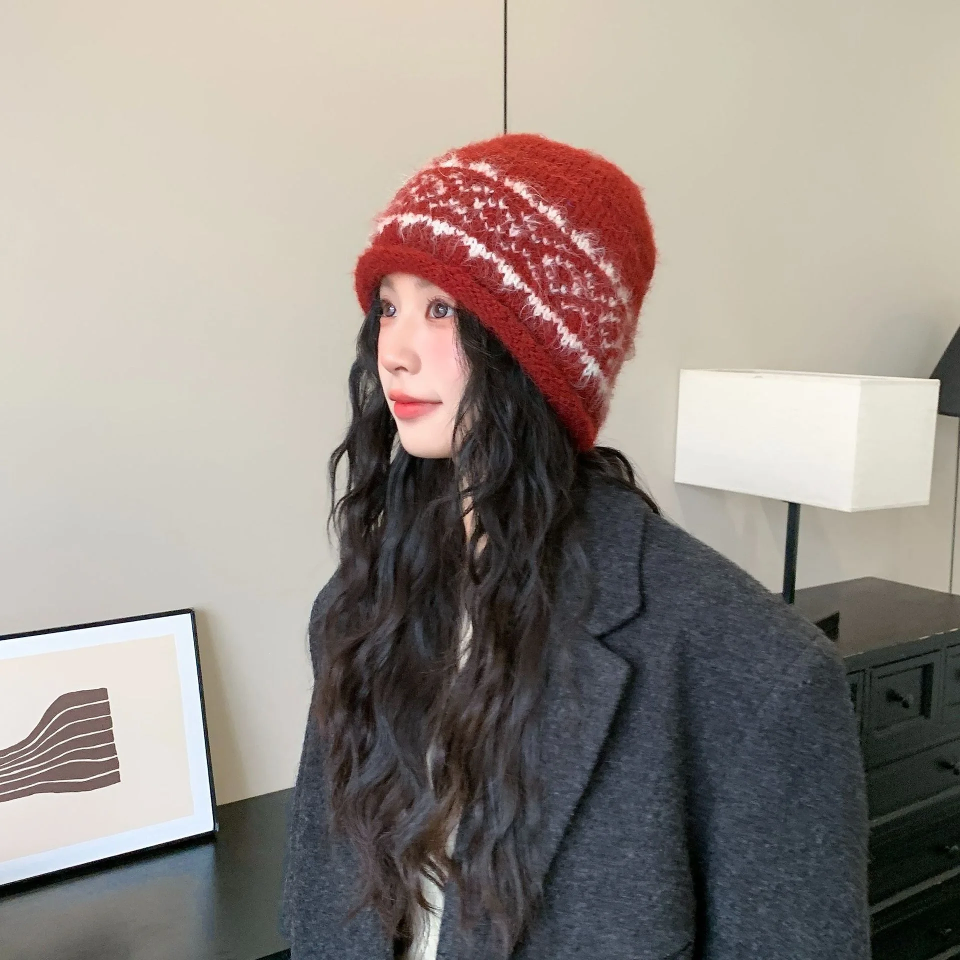 Gorro de punto estilo Fair Isl - Beanie Cuffed Knit reseña y precio