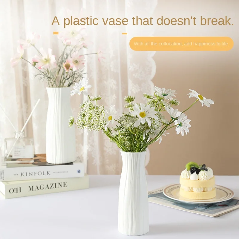 Silver Willow Plastic Vase 2