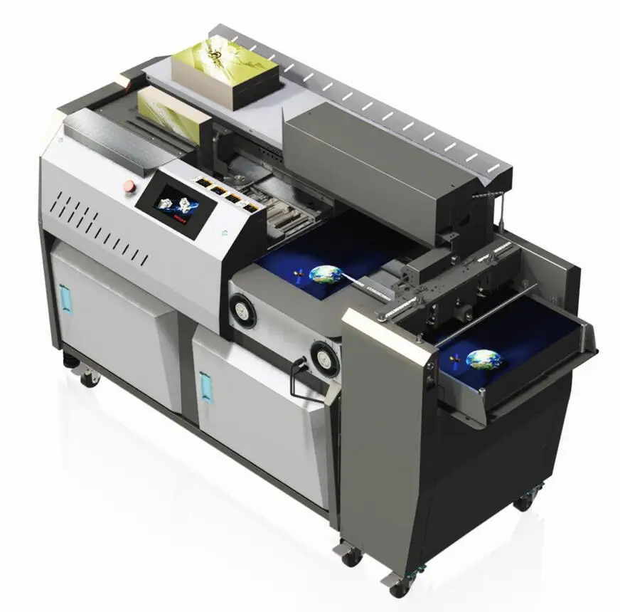 SG-HT6 Industrial Book Binding Machine Hot Melt Glue Book Binder Machine Inverter Book Glue Perfect Binder Manufacturer Price